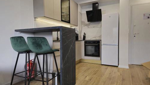 Apartment M - Self Check-In - Foto 5, stove, dishwasher