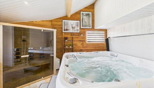 Le Chalet du Père Michel, Jacuzzi, Sauna, Jardin - Foto 5