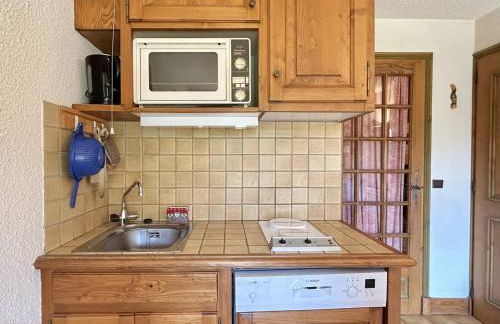 Studio Alcôve Cosy, 4 Pers, Jardin, Parking, Proche Télécabine et Golf - Megève - FR-1-597-21 - Photo 10