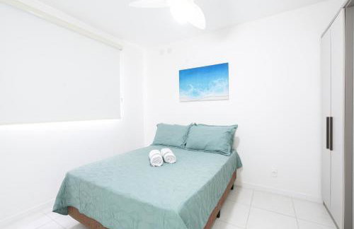 Apartamentos a 150 M DA PRAIA com SACADA, WI-FI, PISCINA, PORTARIA 24h, PLAYGROUND e vaga de GARAGEM - Foto 30