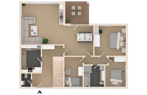 Großes (ca.230m²) freistehendes Einfamilienhaus - Foto 7