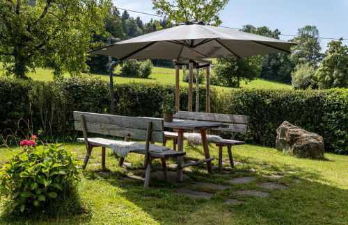 Ferienwohnung Wiesengrün - uriger Hüttenstil - Foto 17