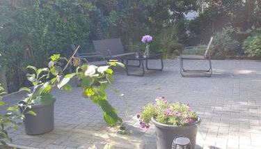 Romantisches 1 Zimmer-Apartment mit Garten an der Weser - Foto 3, Garden, Garden view