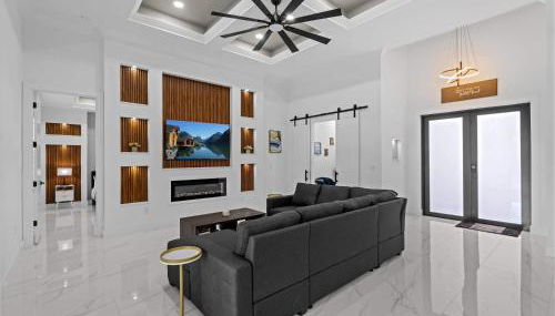 Brand-New - Contemporary Gem-Pool Game Room BBQ - Foto 5