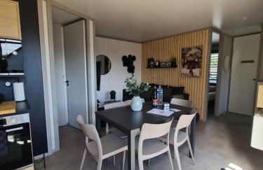 Cottage pour 6 personnes avec piscine couverte et chauffée à 300 m de la mer avec Wi-Fi et climatisé , 3 chambres - Foto 4