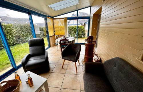 Keraven, charmante maisonnette, piscine commune 1-4 personnes - Foto 7