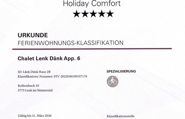 Chalet Lenk Dänk App. 6 - Foto 1