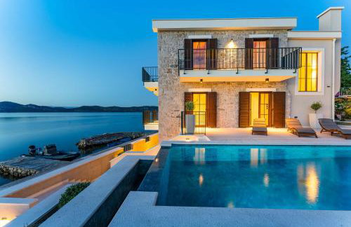 Seafront Villa Draga with heated infinity pool - Foto 72