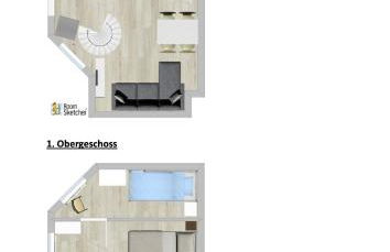 Ferienwohnung Gustav - Moderne Maisonette-Wohnung mit Terrasse - Foto 15