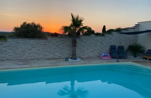 Magnifique villa Chloéline: Piscine et Superbe vue - Foto 9