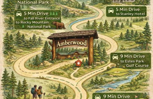 Cabin 1- Hot Tub Grill- Mins to RMNP - Foto 40