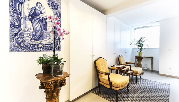 Zona de estar del vestíbulo