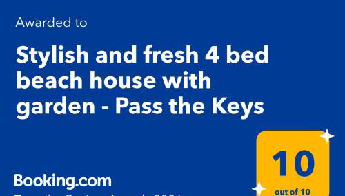 Stylish and fresh 4 bed beach house with garden - Pass the Keys - Foto 5