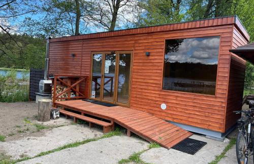 Domek całoroczny HAWAJE nad jeziorem Kazub - Foto 43