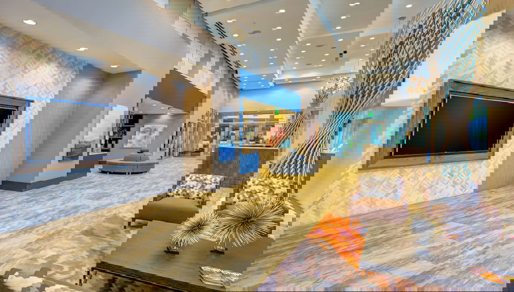 Sitzecke in der Lobby