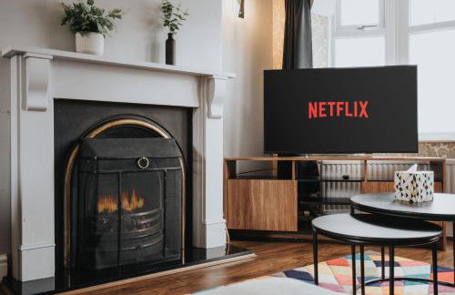 Manchester Business and Leisure Home with Free Parking - Foto 17