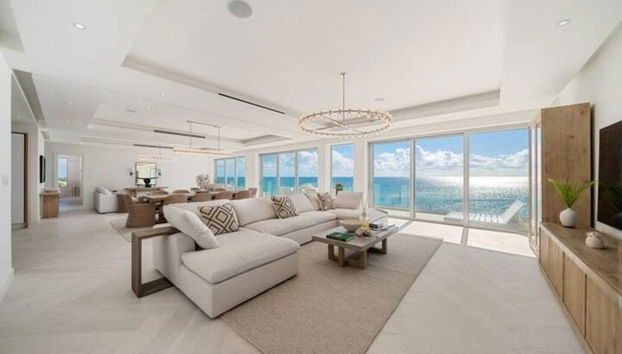 Luxury 4-bedroom Oceanfront Oasis - Foto 3, Zona de estar