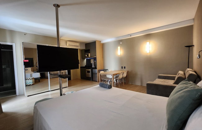 Lapidare Stúdio Flat Alpha Stay Duplo Acad Estac Ar Condic - Foto 92