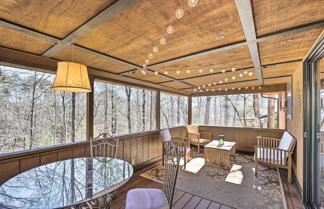 Unwind Fireside Serene Murphy Escape with Hot Tub! - Photo 41