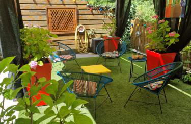 La chaume du marais poitevin avec barque green venice with boat - Foto 14