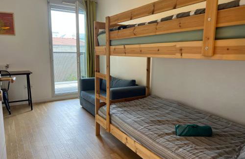 Lumière Parisienne Spacious 2BR Apartment with Terrace Free Parking Near Metro Line 13 - Foto 14