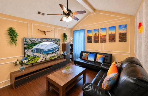 Sleeps8No Stairs,Carpet-Free Near Dallas Stadiums - Foto 1