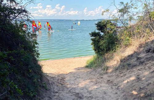 Ferienhäuser Insel Usedom Haus Mila 6 - Blick aufs Achterwasser! Whirlpool und Sauna - Foto 33
