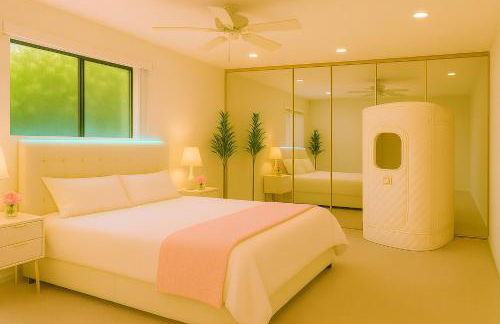 Luxury Pool View Spa Suite-Massage Chair-Steam Sauna-Welcome Champagne ! - Foto 3