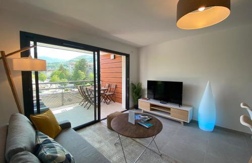 L'ORANGERAIE - Garage, Balcon, Vélos, Proche Lac, Vue Montagne - Foto 48