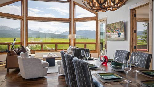 Teton Melody by KABINO Partial Air Conditioning Hot Tub FirePit Foosball Telescope Games WiFi Grill Mtn Views - Foto 5