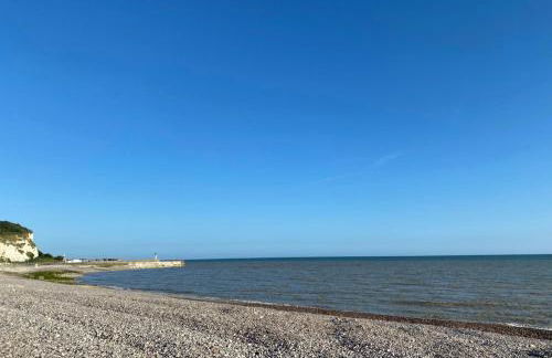 St Valery en Caux, apt vue mer et falaise: le bleu de lô - Foto 16