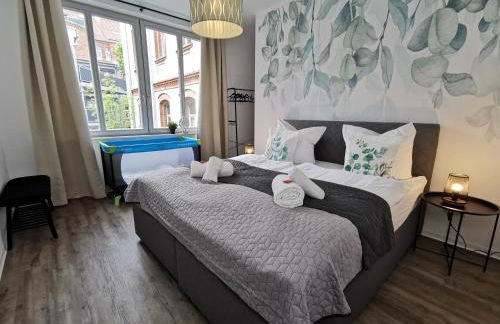 BohnApartments - Town House am Stadtpark - Terrasse - Parkplätze - WLAN - Foto 22