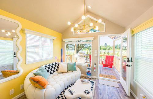 Rainforest Tiny Home Retreat Retro - Foto 14