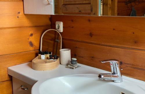 Norwegisches Blockhaus mit Gartensauna - Foto 14