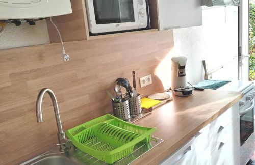 Appart indépendant, 1 lit deux personnes et 1 appoint Piscine Jardin Direct Gare Aéroport et jardin - Foto 41