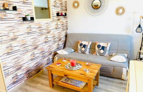 Appart 3 Chambres - 8 pers - AU PIED DES PISTES - Foto 10