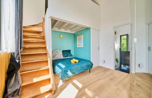 Luxueuse maison Canopée 10 personnes Ouest Paris - Foto 22