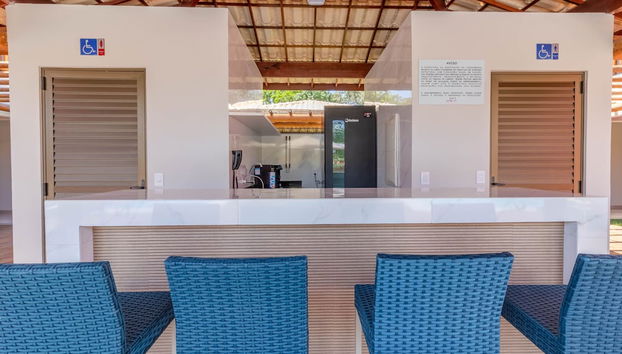 Coin salon dans le hall