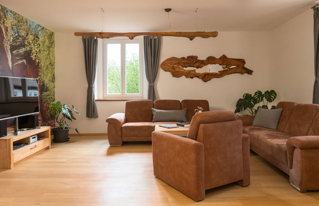 4 bedroom Apartment in Fischbach bei Dahn with garden and terrace - Photo 6