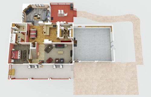 Dog-friendly 6-acre 5BR 3BA home, game room, deck, Wisconsin Dells 10min - Foto 7