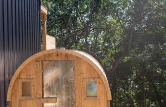 Aframe River Retreat, Sauna, Hot Tub, Workspace, New Build! - Foto 68