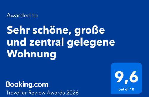 Sehr schöne, große und zentral gelegene Wohnung - Foto 2