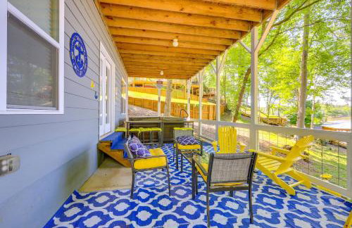 Lakefront Eatonton Getaway with Dock and Grill! - Foto 32