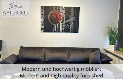 Exklusives 5-Sterne Apartment Waldseele mit Indoor-Pool, Sauna, top Lage und Ausblick in die Natur, Hunde willkommen - Foto 4