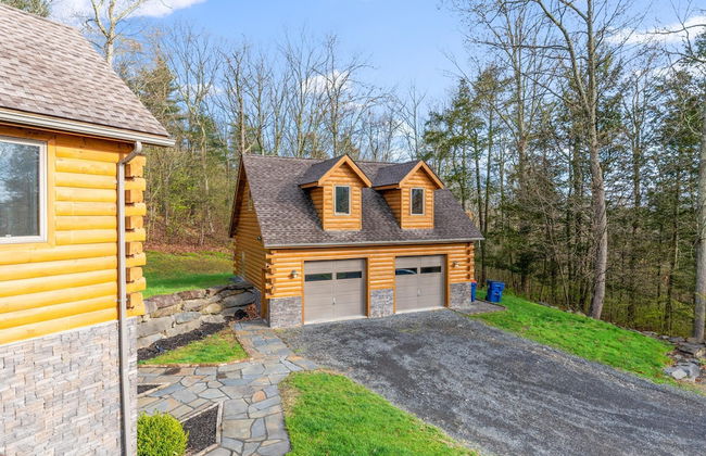 Sun-filled Log Home on 20 Prvt Acres Nr Rhinebeck - Foto 48