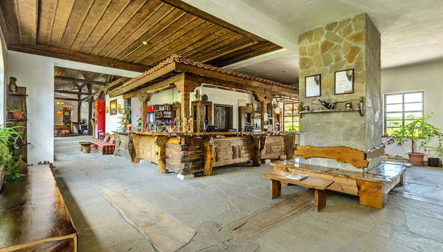 Zona de estar del vestíbulo