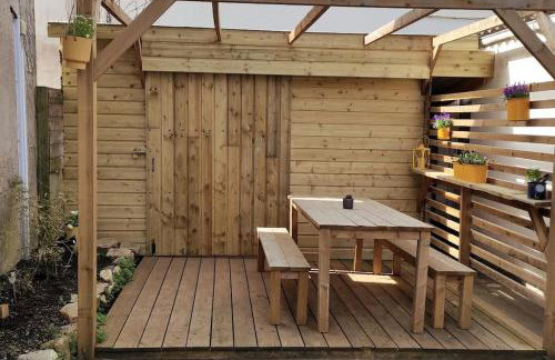 Maison de pêcheur BORD DE MER bois et pierre 6-8 pers - Foto 35