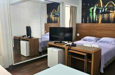 Lindo Flat localizado no 7º andar do Hotel S4 - Águas Claras - Brasília - Foto 3