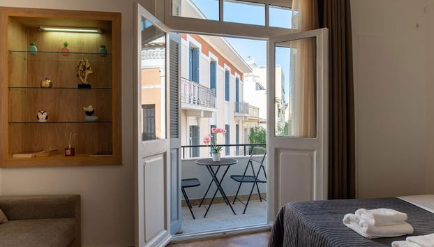 1900's Athens Residence - Foto 3, Habitación