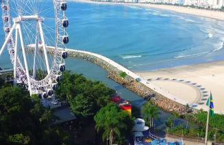 1 quadra da Praia e da Roda Gigante - Foto 48